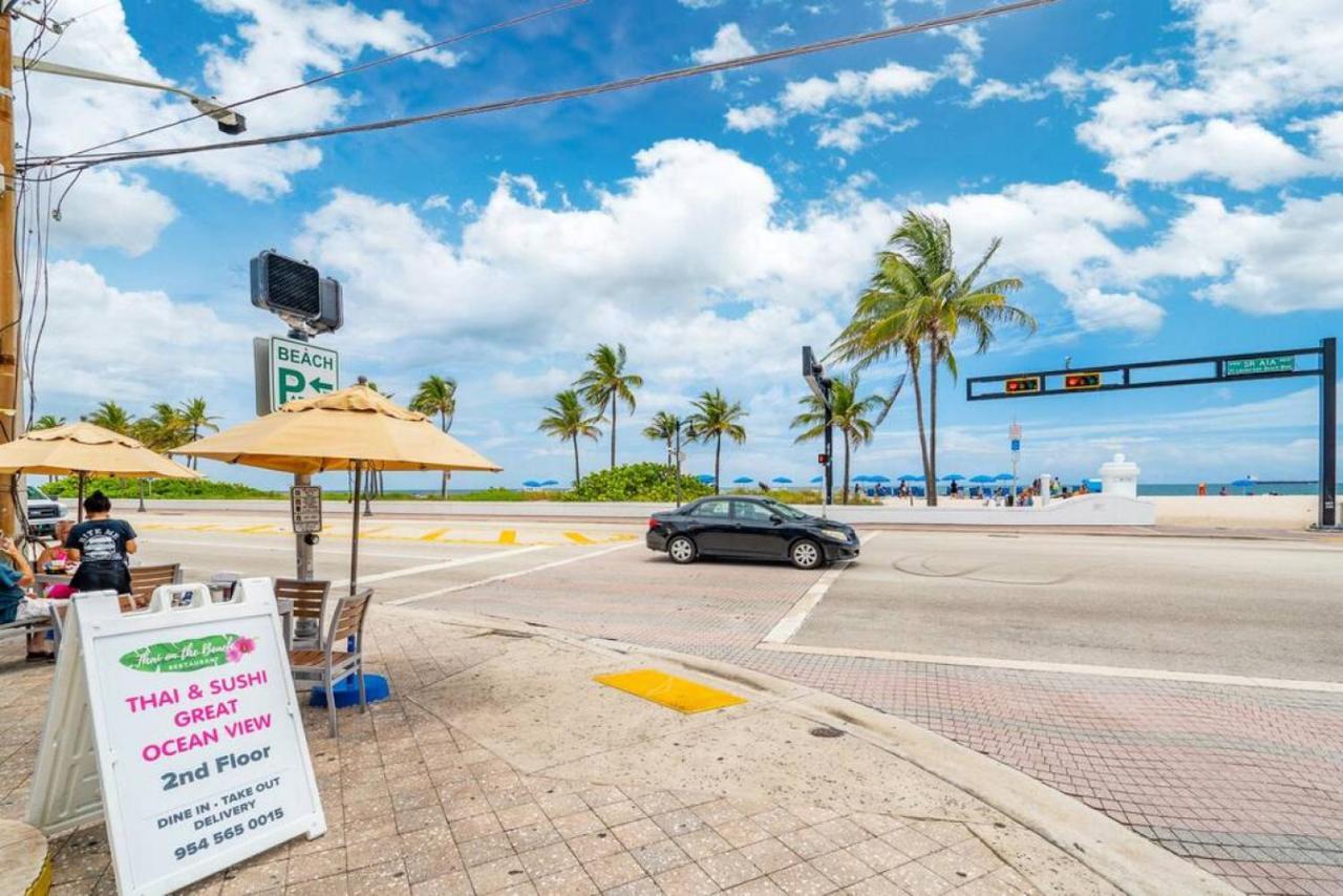 The Purple Pelican Beachfront With Ocean Balcony Unit 3 Fort Lauderdale Buitenkant foto
