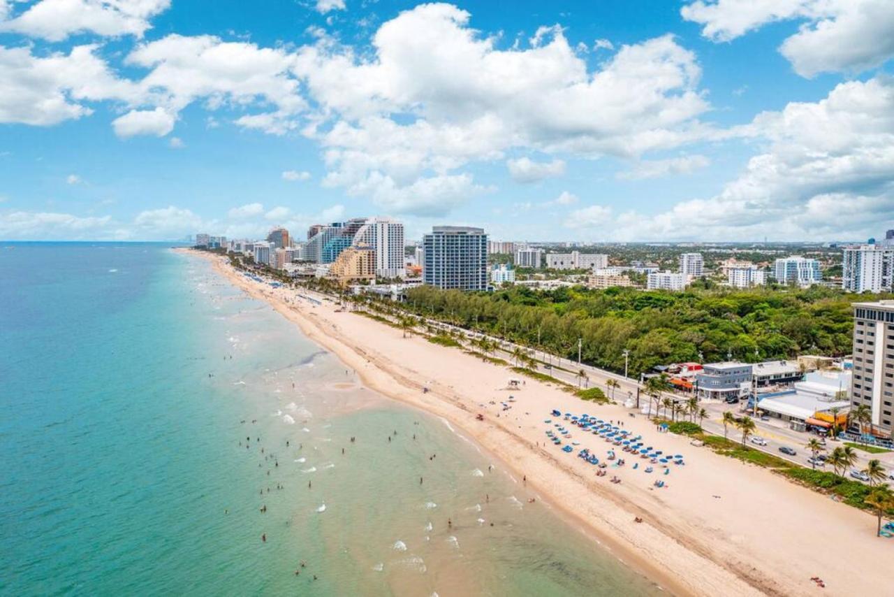 The Purple Pelican Beachfront With Ocean Balcony Unit 3 Fort Lauderdale Buitenkant foto